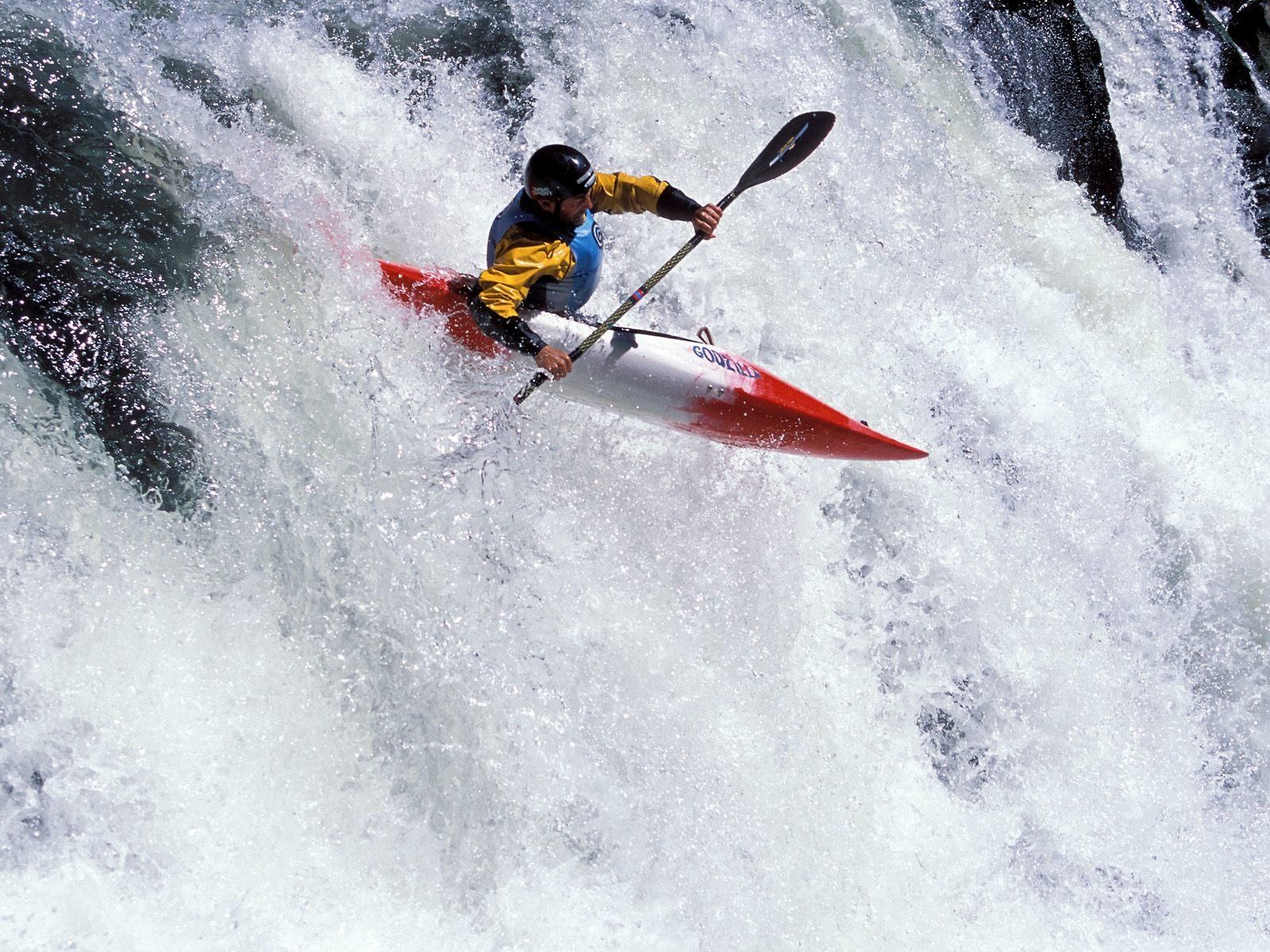 extreme kayaking