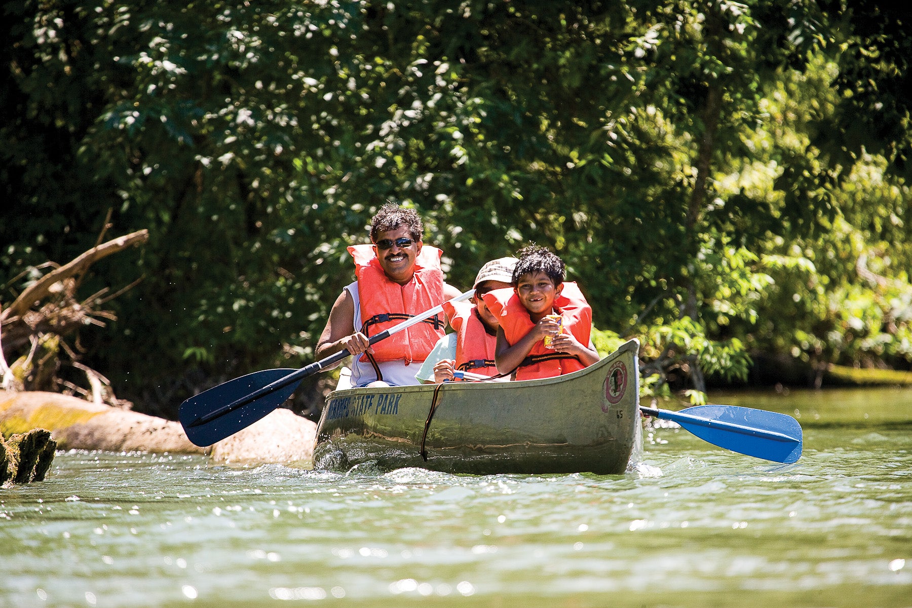 Kayaking at Sugar Creek