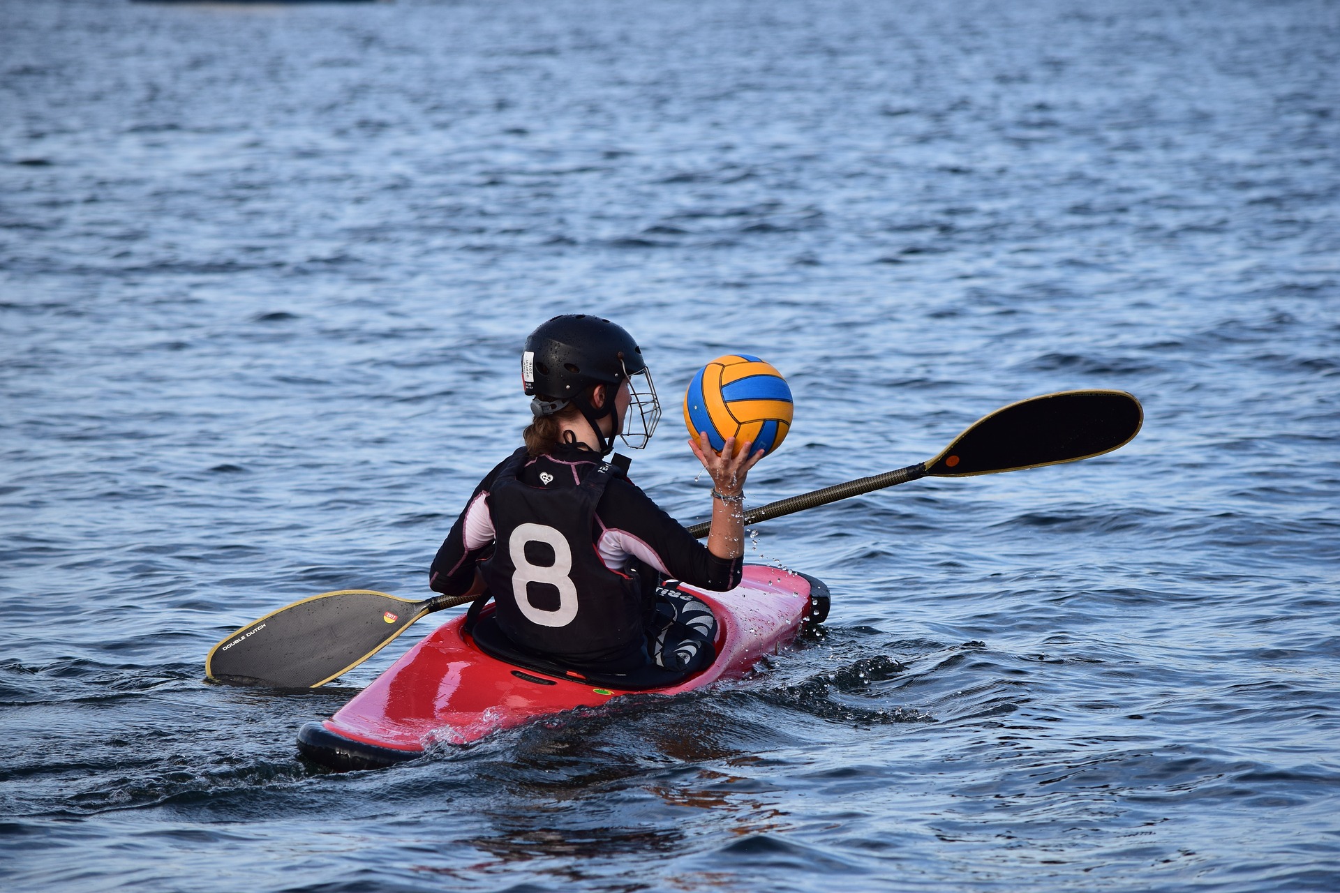 Kayaking Water Polo