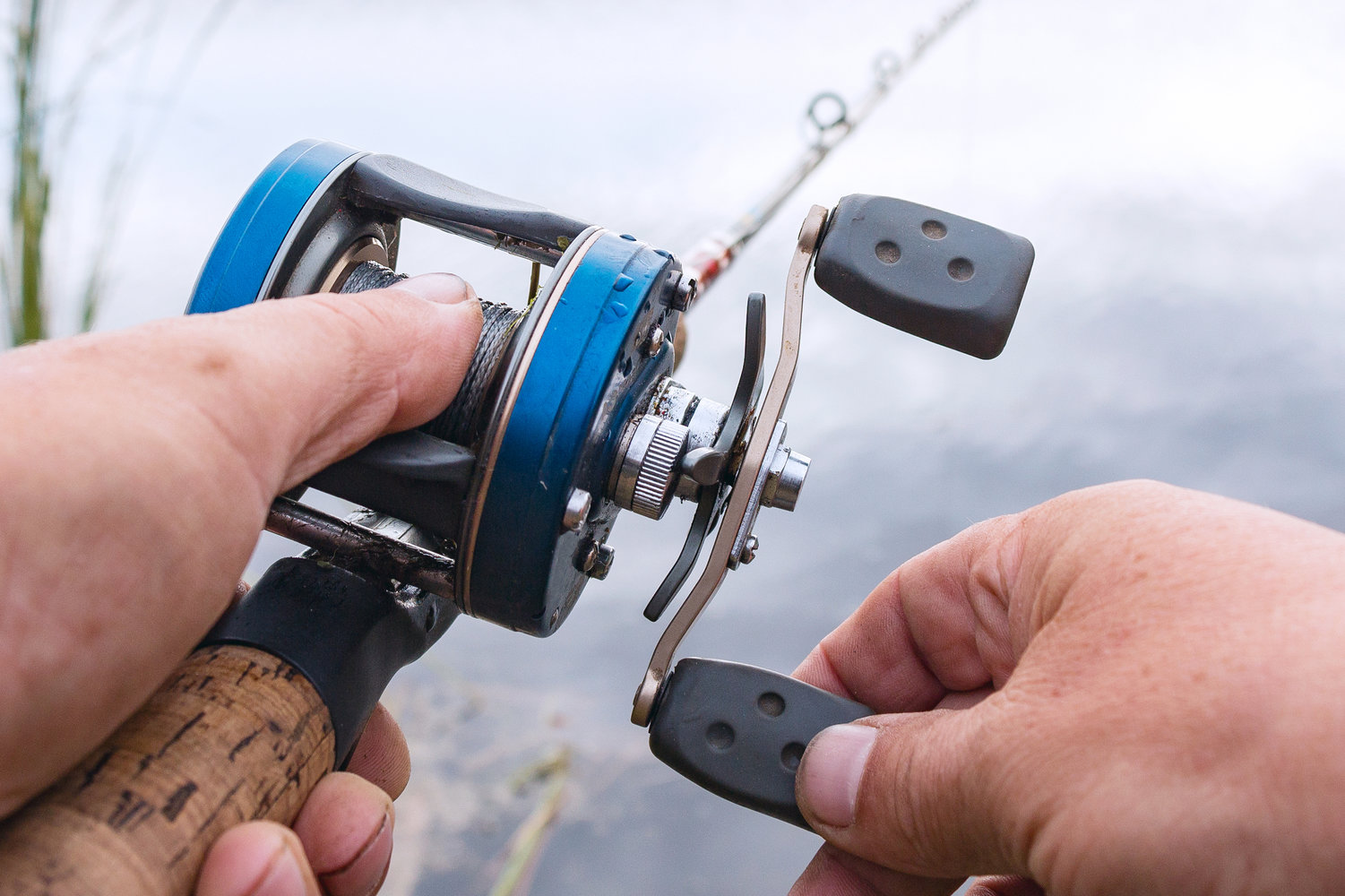 Restringing your fishing reel