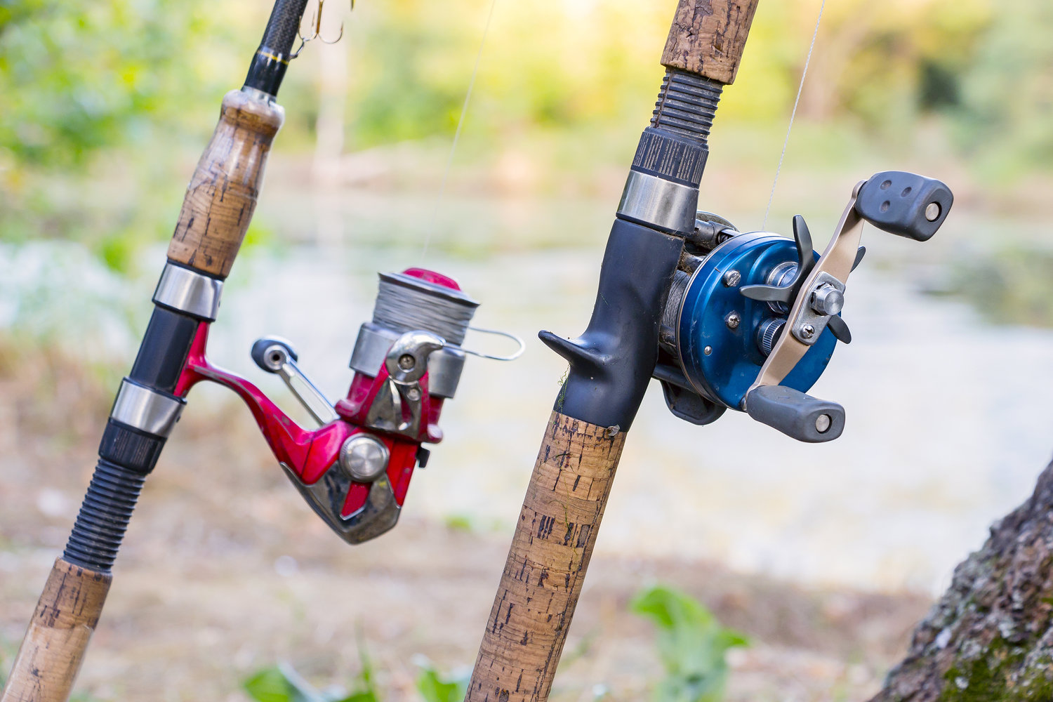 Restringing your fishing reel