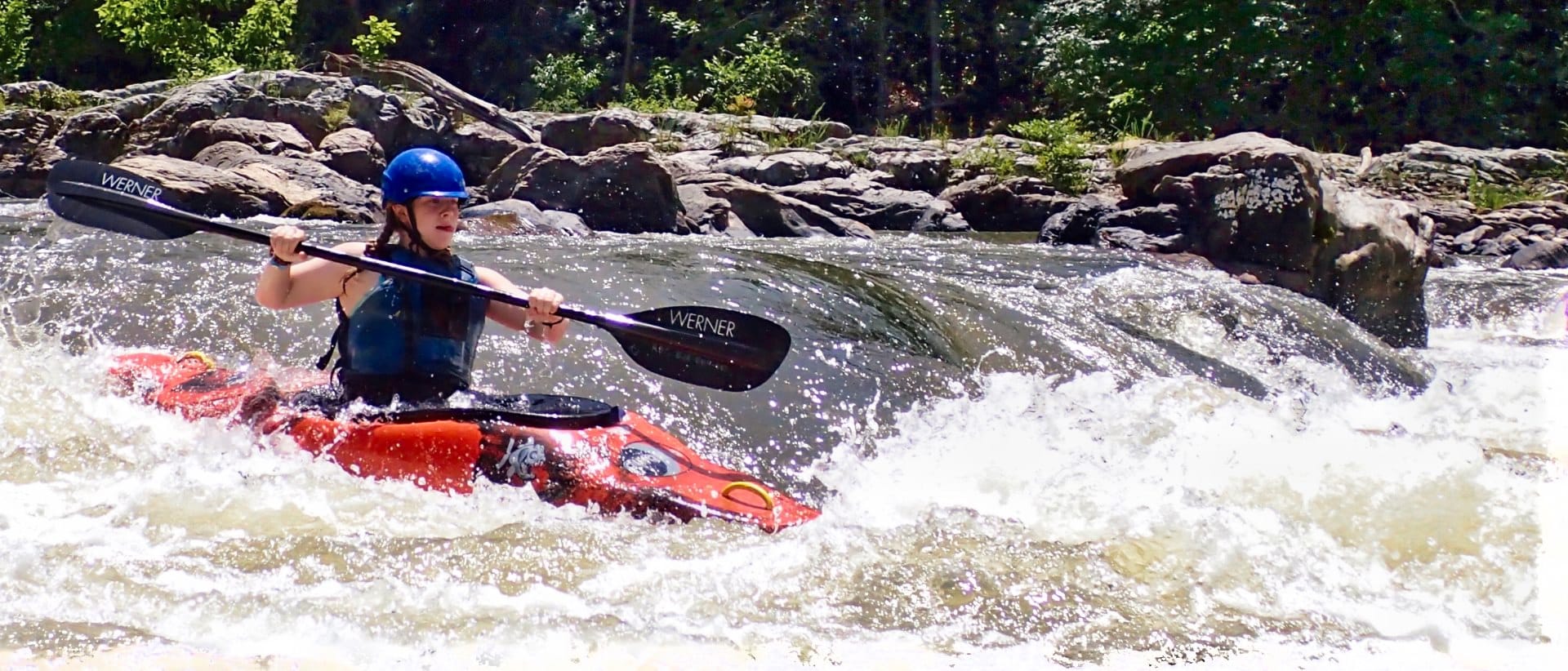 whitewater kayaking