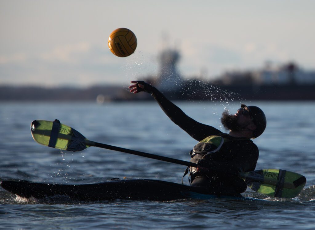 Kayaking Water Polo