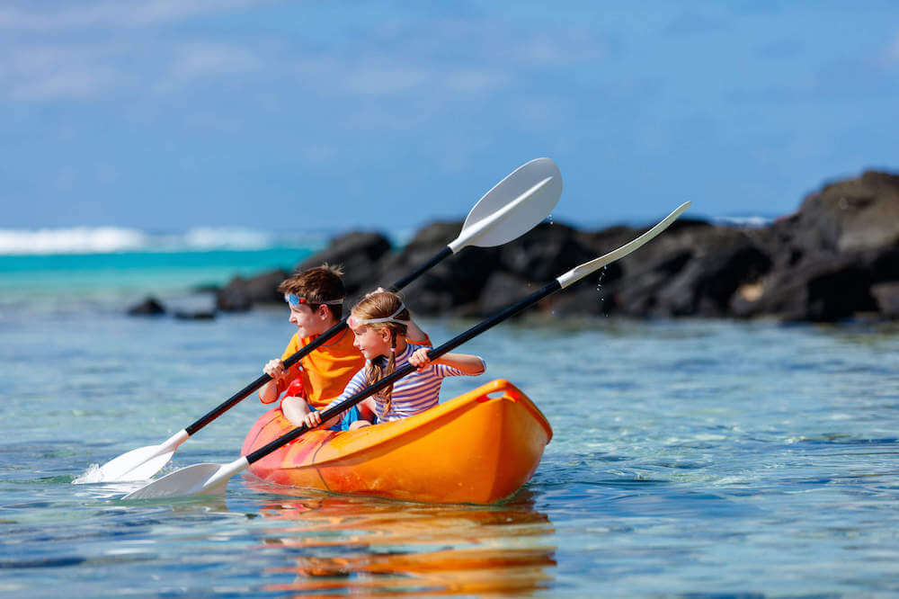 Kayaking with your toddler