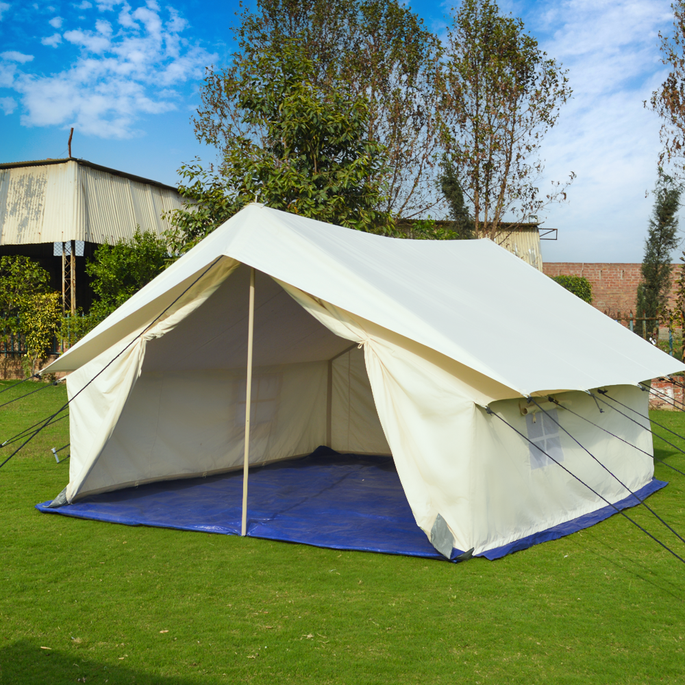 Folding a Tent