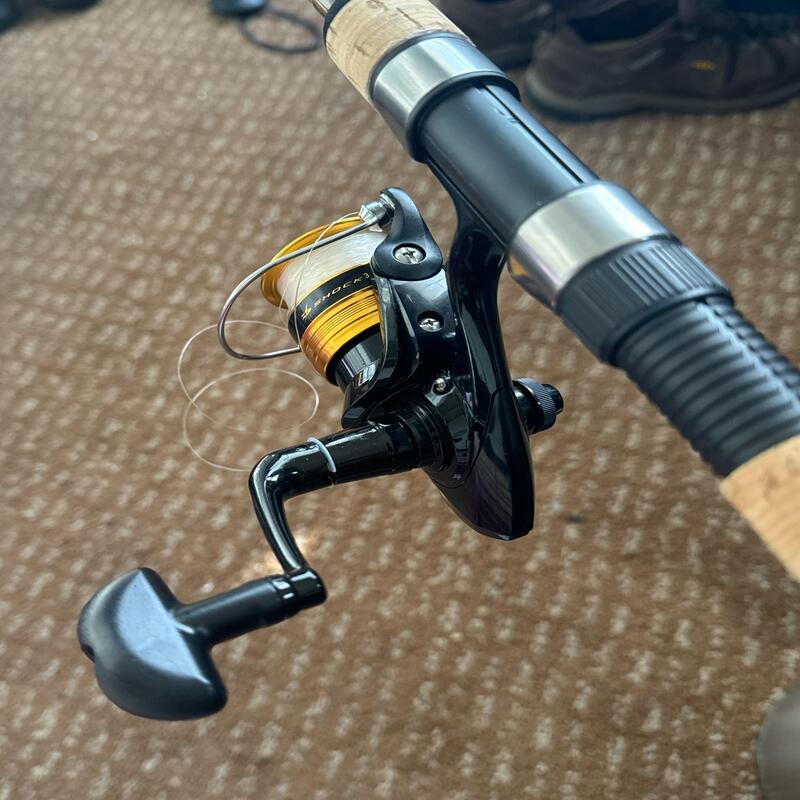 how to set up a fishing rod