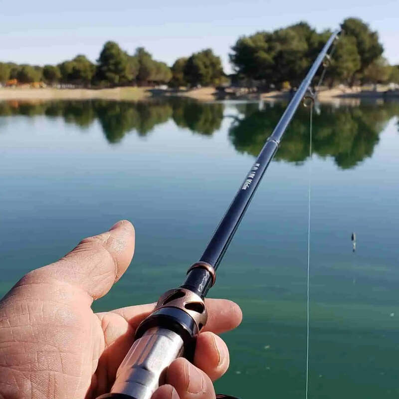 set up fishing rod